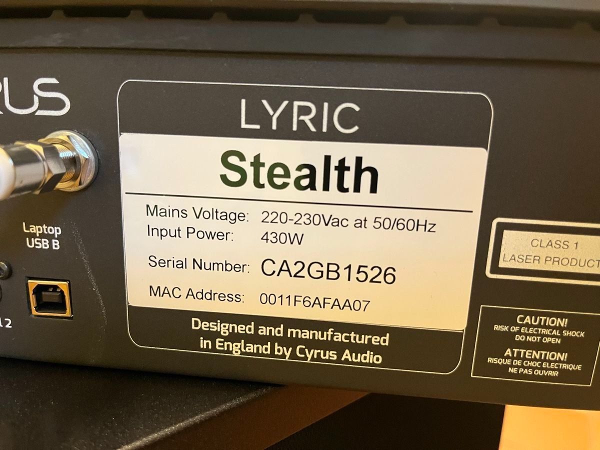 Cyrus Amplificatori: Cyrus Lyric Stealth, All-In-One-System – Usato da Gerolfingen venduto da Astor1977 3