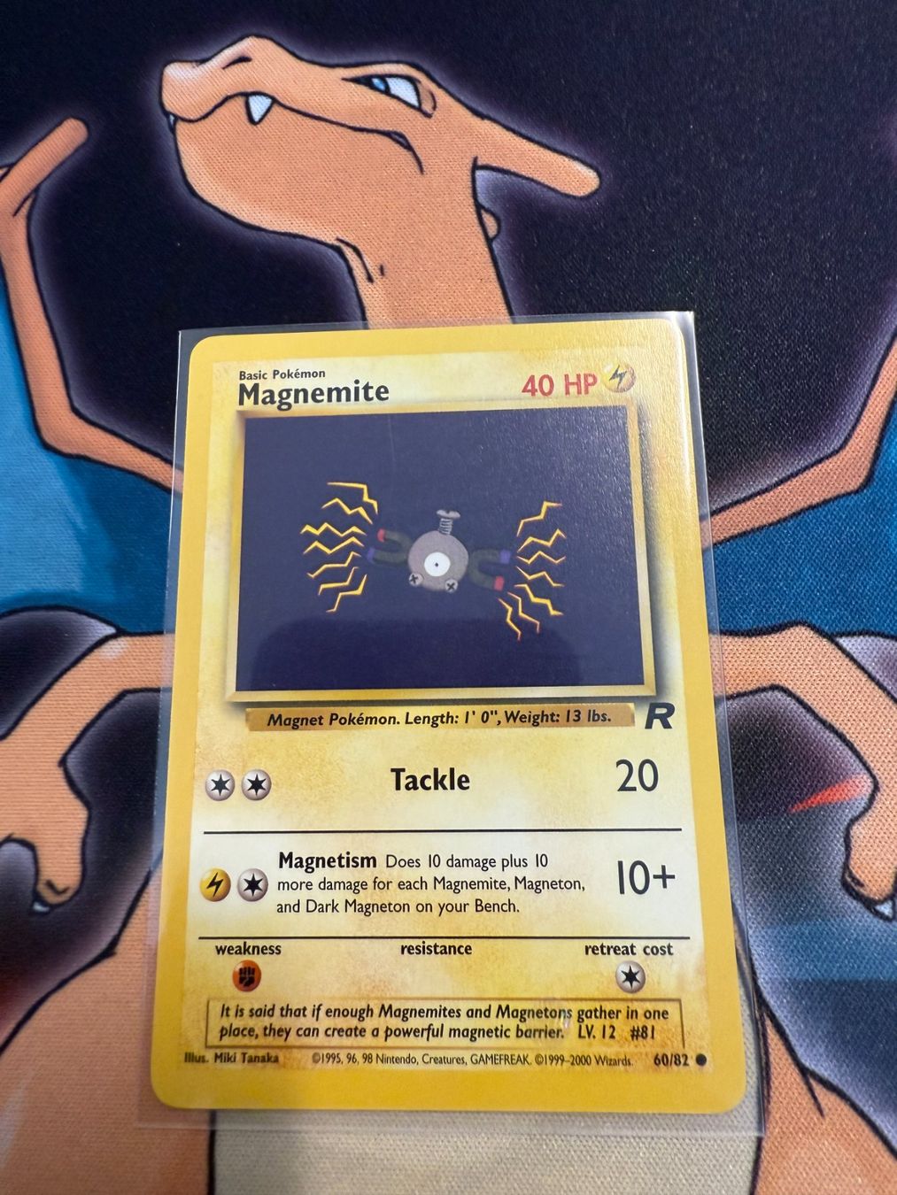 Pokémon Carte collezionabili: Magnemite (TR 60) - Team Rocket – Usato da Bülach venduto da Pfrenzel