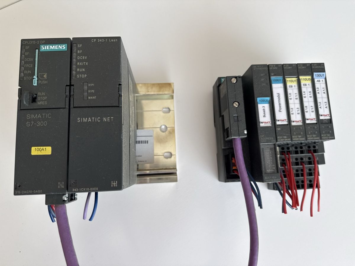 Siemens Sistema di controllo: Siemens Simatic S7-300/NET modul-Set  – Usato da Amriswil venduto da ahu_w8qc