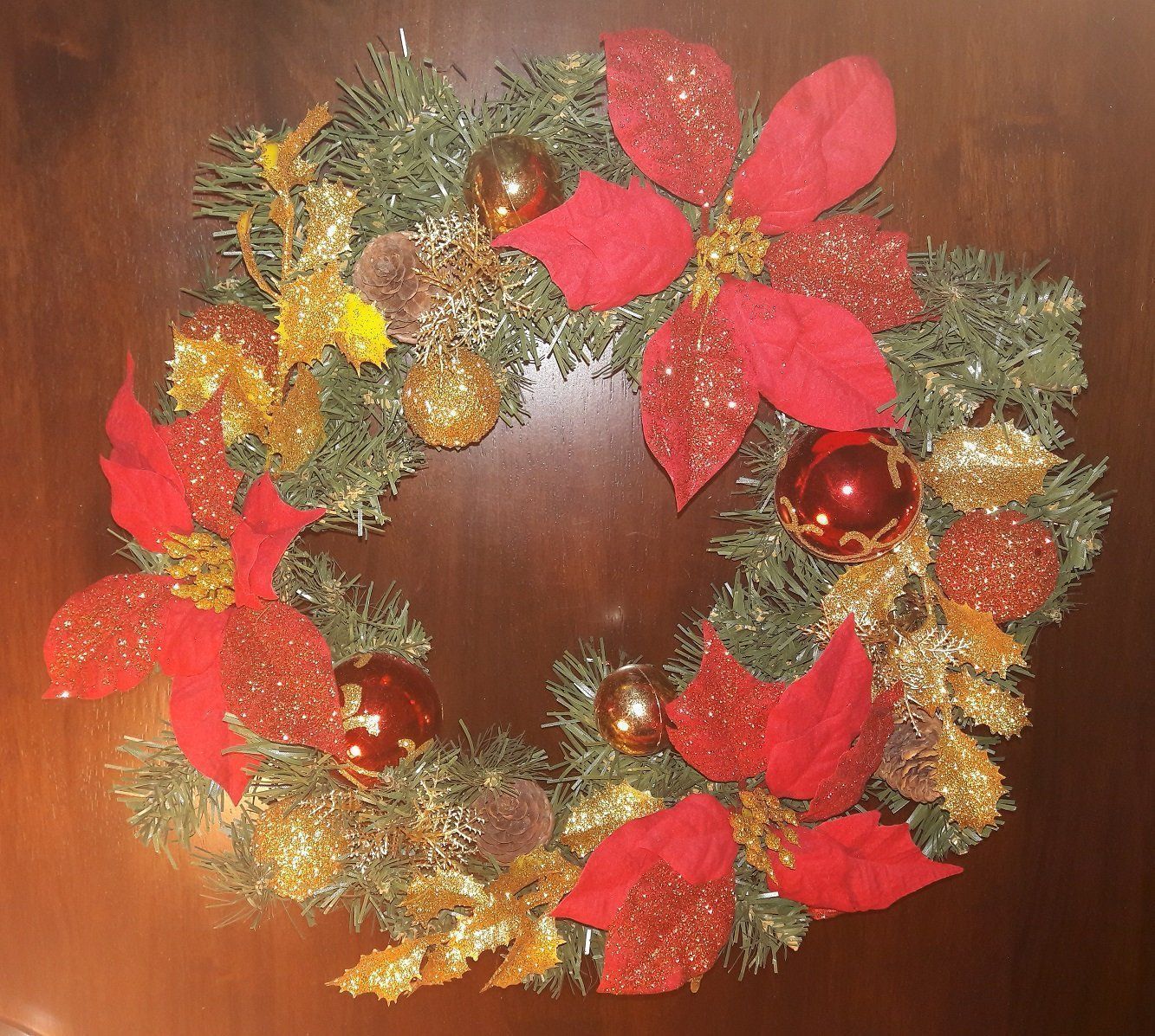 Tutte le decorazioni: Weihnachtskranz. Neu. In OVP – Nuovo e nell'imballaggio originale da Glattfelden venduto da Roman2504 3
