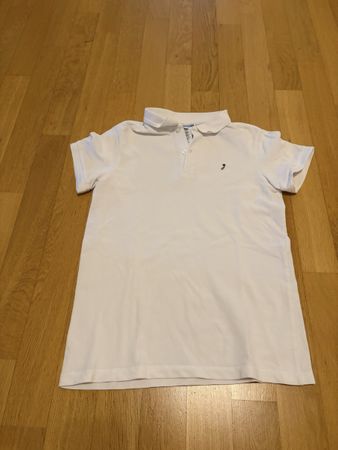 Polo blanc jacadi taille 12 ans 