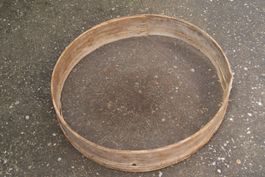 Altes Sieb Holz und Metall, Vintage