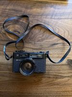 Yashica Electro 35 GT Schwarz Vintage Analogkamera