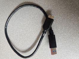 Kabel Micro USB 3.0 auf USB 3.0, 44cm ab 1.-