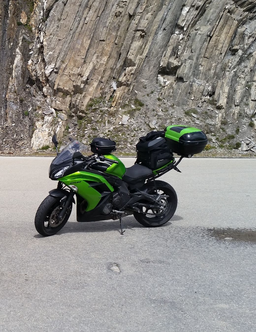 Kawasaki Route: Motorrad Kawasaki ER-6F ABS – D'occasion à Russikon par 23duese03