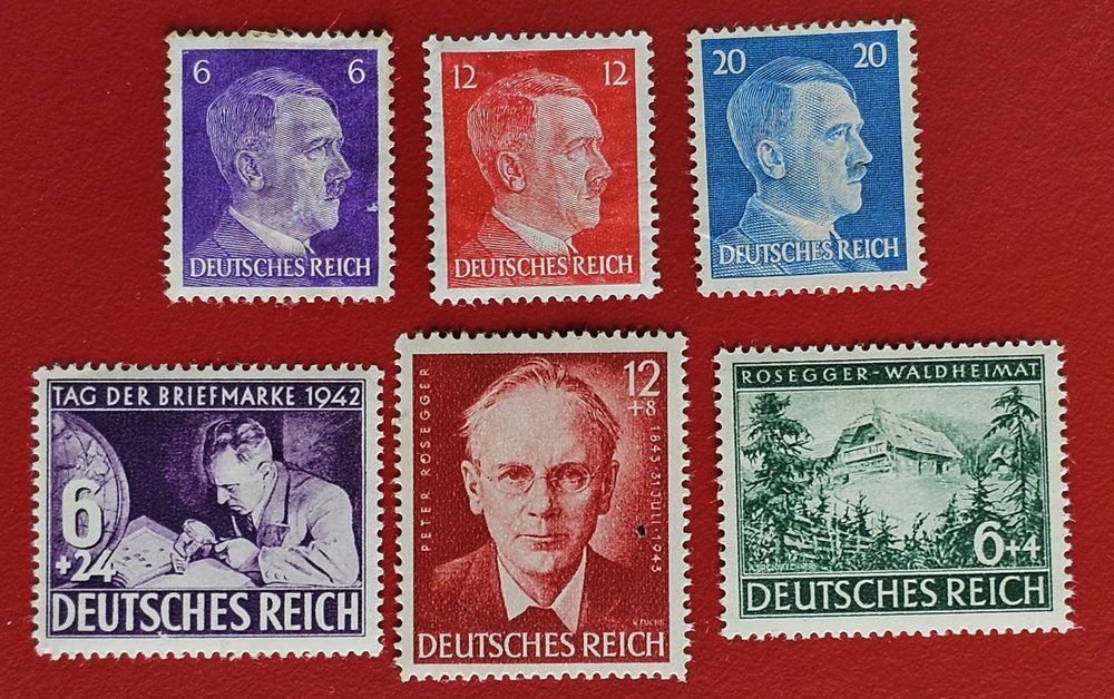Prophila Collection Briefmarken Deutsches Reich 1943 – Pferderennen, Komplett Mit Falz