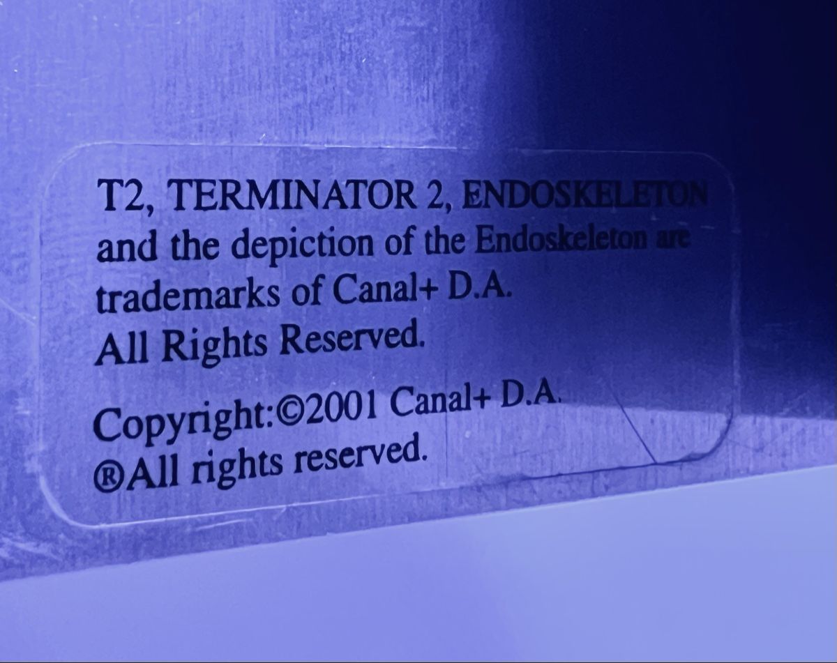 Statuette: Terminator 2 - T-800 - Replik 1:1 - Endoskeleton Finger – Usato da Endingen venduto da Emil8 3