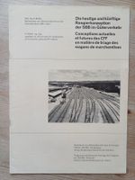 SBB Broschüre: Rangierkonzeption im Güterverkehr (1965)
