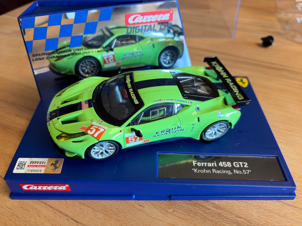 Carrera 1:32 Ferrari 458 GT2 Kohn Racing No 57 (Gebraucht) in ...