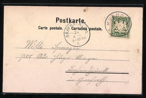 Cartoline postali: Interlaken, Teilansicht mit Blick auf di – Usato da Berlin venduto da bartko-reher 1