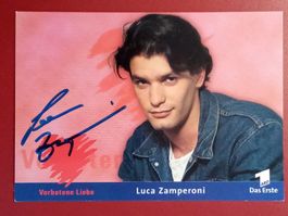 Luca Zamperoni Autogramm signiert Fotopostkarte 10x15cm