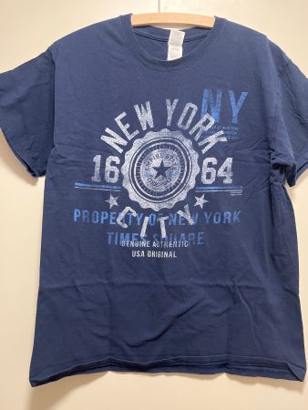 Cooles Vintage New York City T-Shirt, Gildan, Grösse L