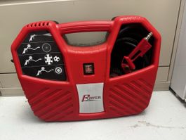PowerTec Kompressor tragbar Reifen Luftballon Fussball Gröss