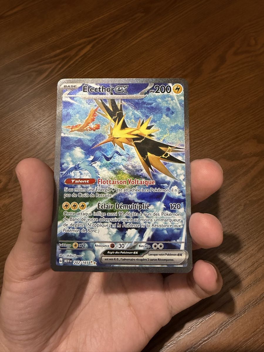 Pokémon Carte collezionabili: Pokémon - Electhor alt - 202/165  – Nuovo (secondo la descrizione) da Morges venduto da Laoukdez