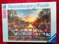Puzzle Ravensburger, 1000 Teile, Grachten, Abendstimmung