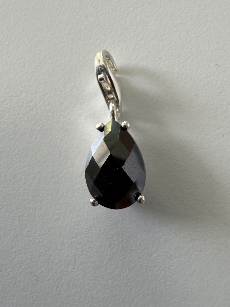 Thomas Sabo Pendentifs: Thomas Sabo Onyx Anhänger aus Silber – Neuf (Voir description) à Münsingen par Krone75