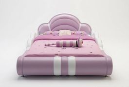 Kinderzimmer Bett Mädchen Doppelbett in Wunschfarbe