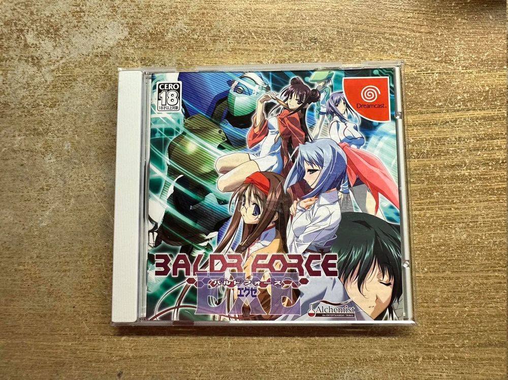 Trader Games - BALDR FORCE EXE SEGA DREAMCAST (DC) NTSC-JAPAN (COMPLETE WITH SPIN/REG CARD - VERY GOOD CONDITION) on Dreamcast