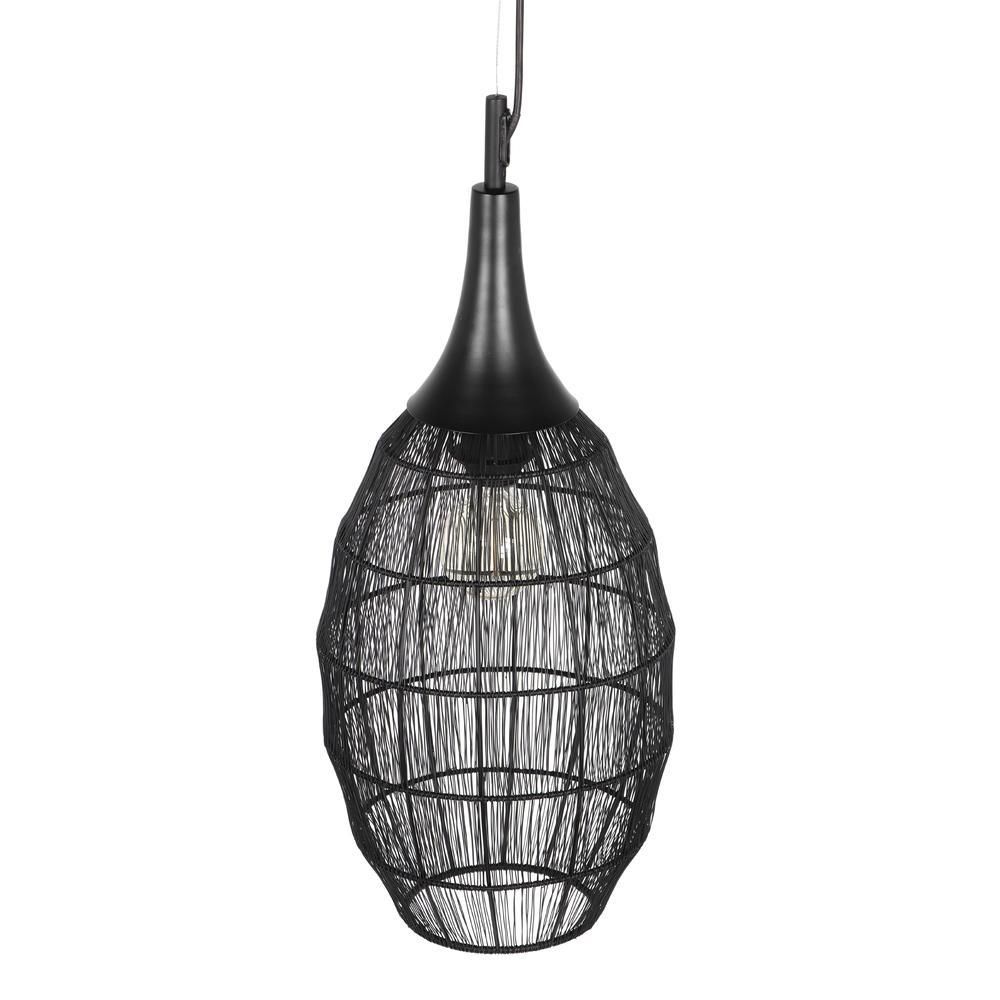 Kronleuchter & Deckenlampen: Pendelleuchte, Schwarz, Korb, 26 cm Ø – Neu (gemäss Beschreibung) aus Kreuzlingen von Smart-Light 5