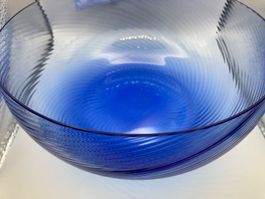 Murano Glasschale Blau, Nason Moretti