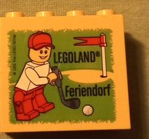 LEGO Brique Legoland Golf 4x2