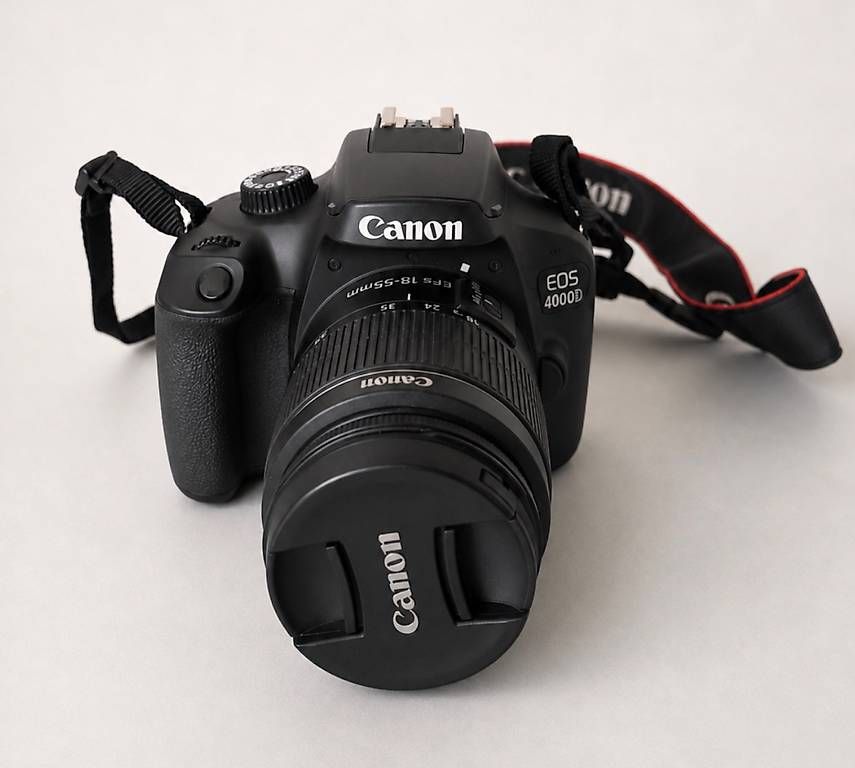 Canon Kamera: Canon EOS 4000D + objectif 18-55 mm + chargeur – Gebraucht aus Orbe von tom_q2vy