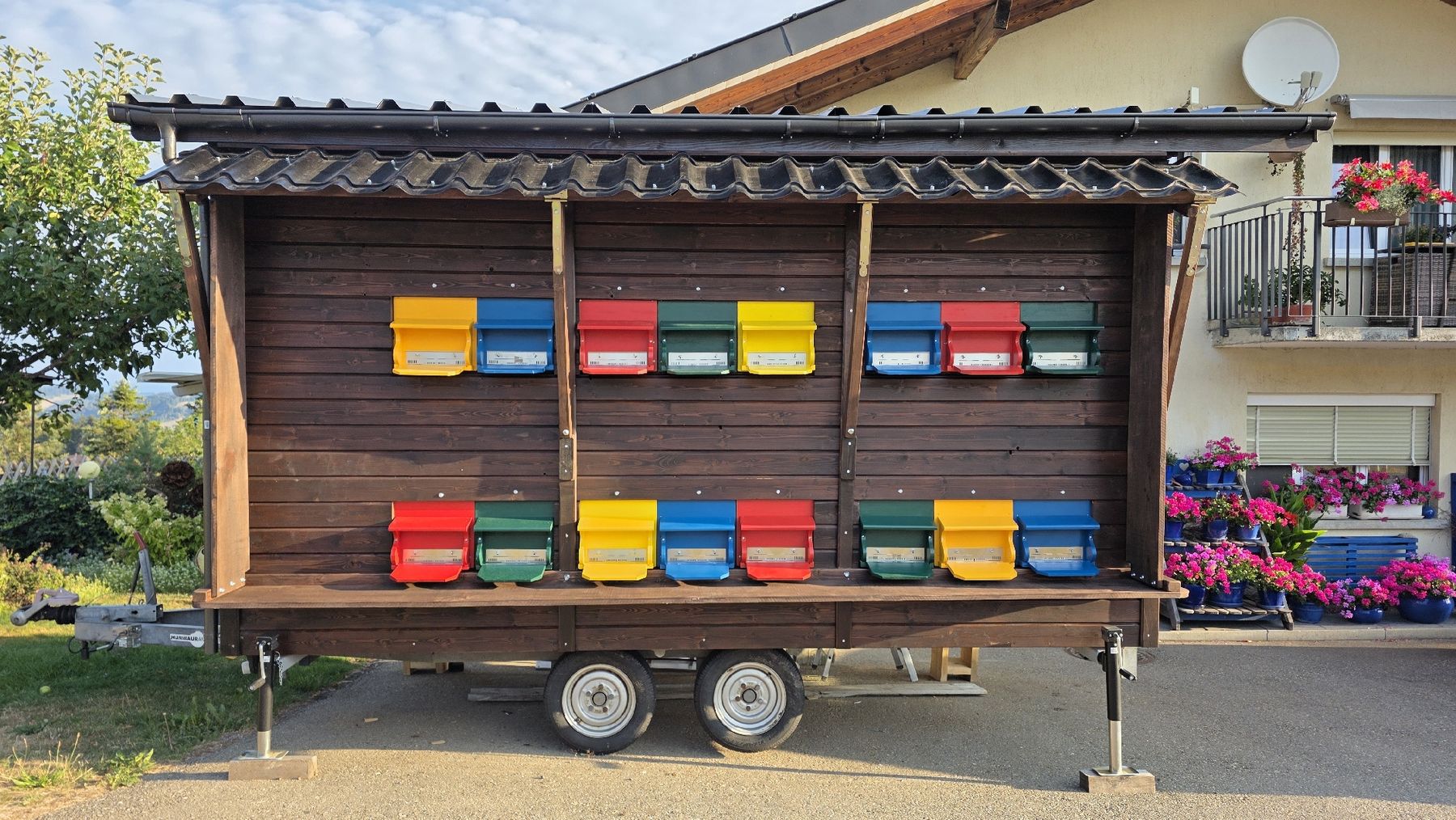 Alveari: Bienenwagen – Nuovo e nell'imballaggio originale da Röthenbach i. E. venduto da Lewi15 1