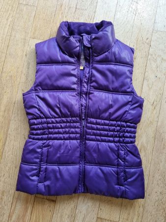 Gilet violett Grösse 140