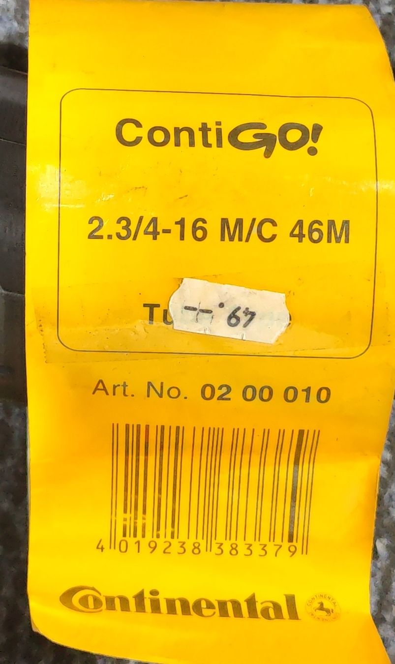 Continental Pezzi di ricambio: Continental Reifen 2 3/4-16 M/C 46M – Nuovo (secondo la descrizione) da Neuendorf venduto da Dertovo