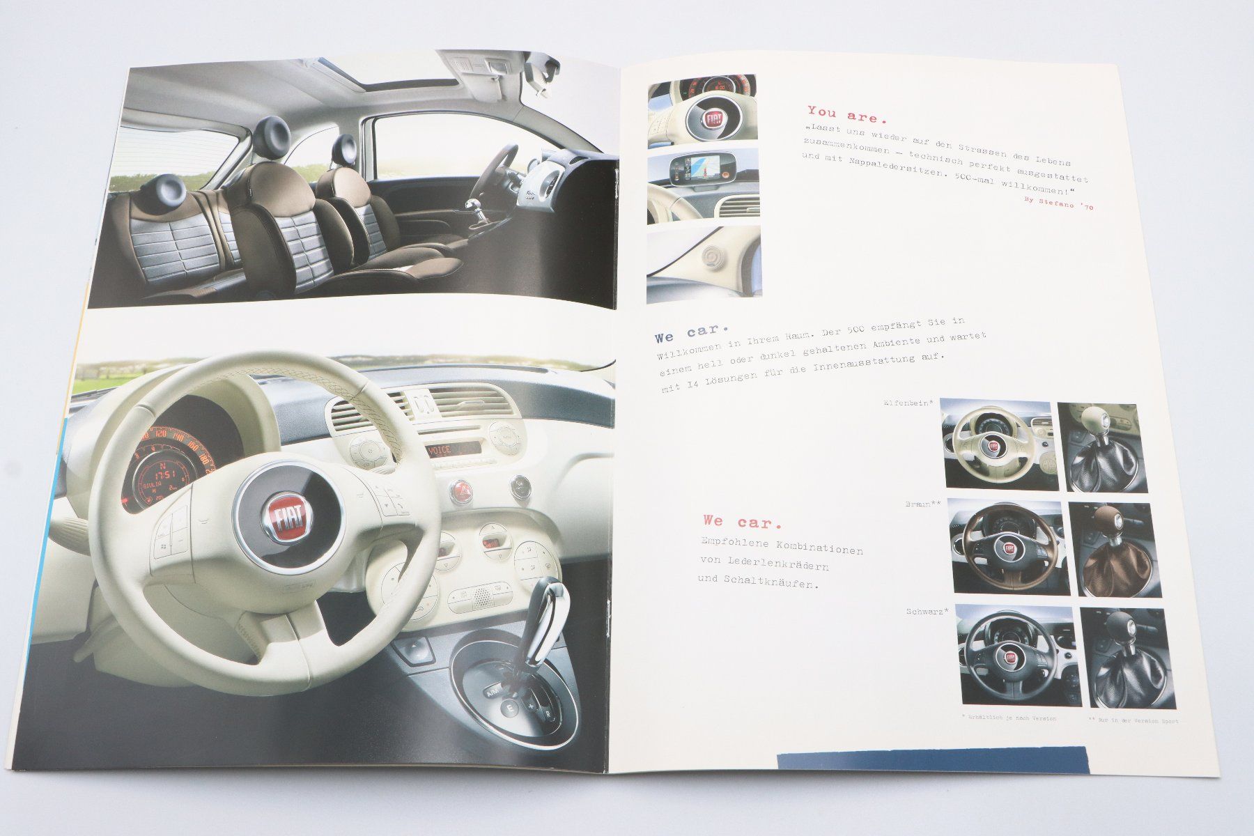 Fiat Dokumente: Fiat 500 2007 Prospekt – Gebraucht aus Bühl b.Aarberg von Collectorpassions 4