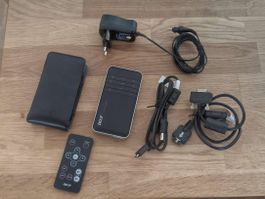 Acer C20 PICO Projektor mit Zubehör