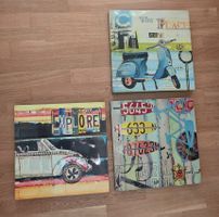 3er Set Bilder quadratisch