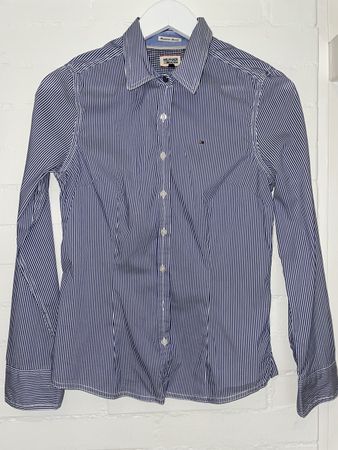Tommy Hilfiger Damen Hemd gestreift Gr. S