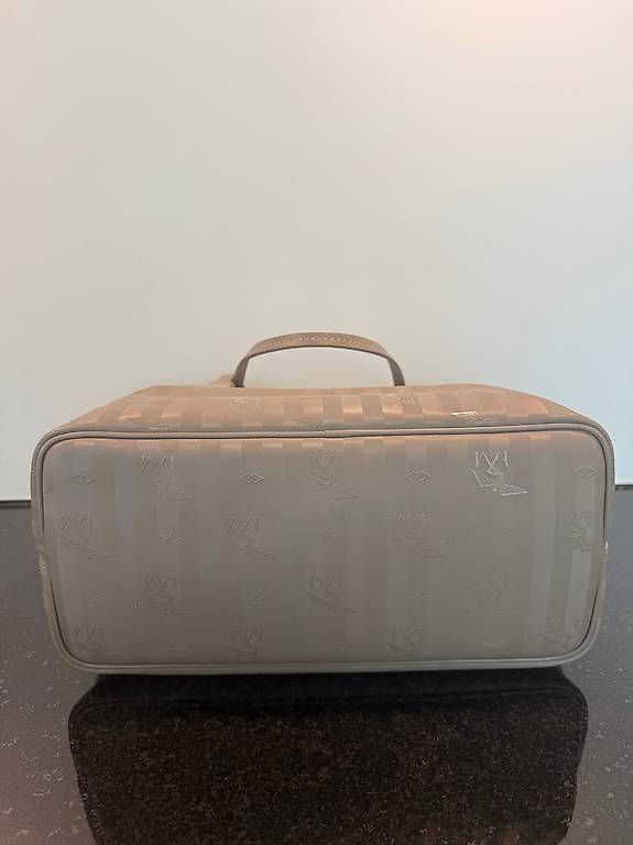 Maison Mollerus Borse da donna: Maison Mollerus Genf Taupe mit Gold – Usato da Embrach venduto da roseblaettli0815 4