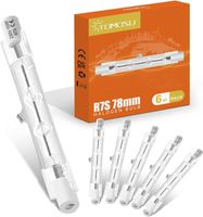 6 Stück  Dimmbar Halogen Leuchtmittel deckenfluter gu10