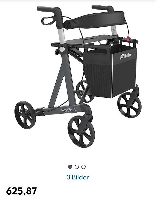 Ausili per la deambulazione: Rollator bis 200 KG – Usato da Thörigen venduto da lunafix 2