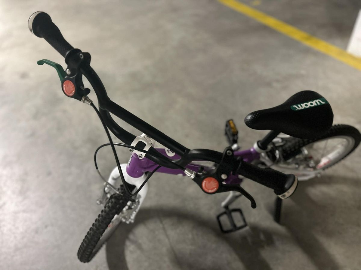 Woom Biciclette: Woom GO 2 Kindervelo lila – Usato da Lausanne venduto da tkaczman 2