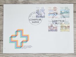 CL02 Enveloppe + Timbre Suisse 1982