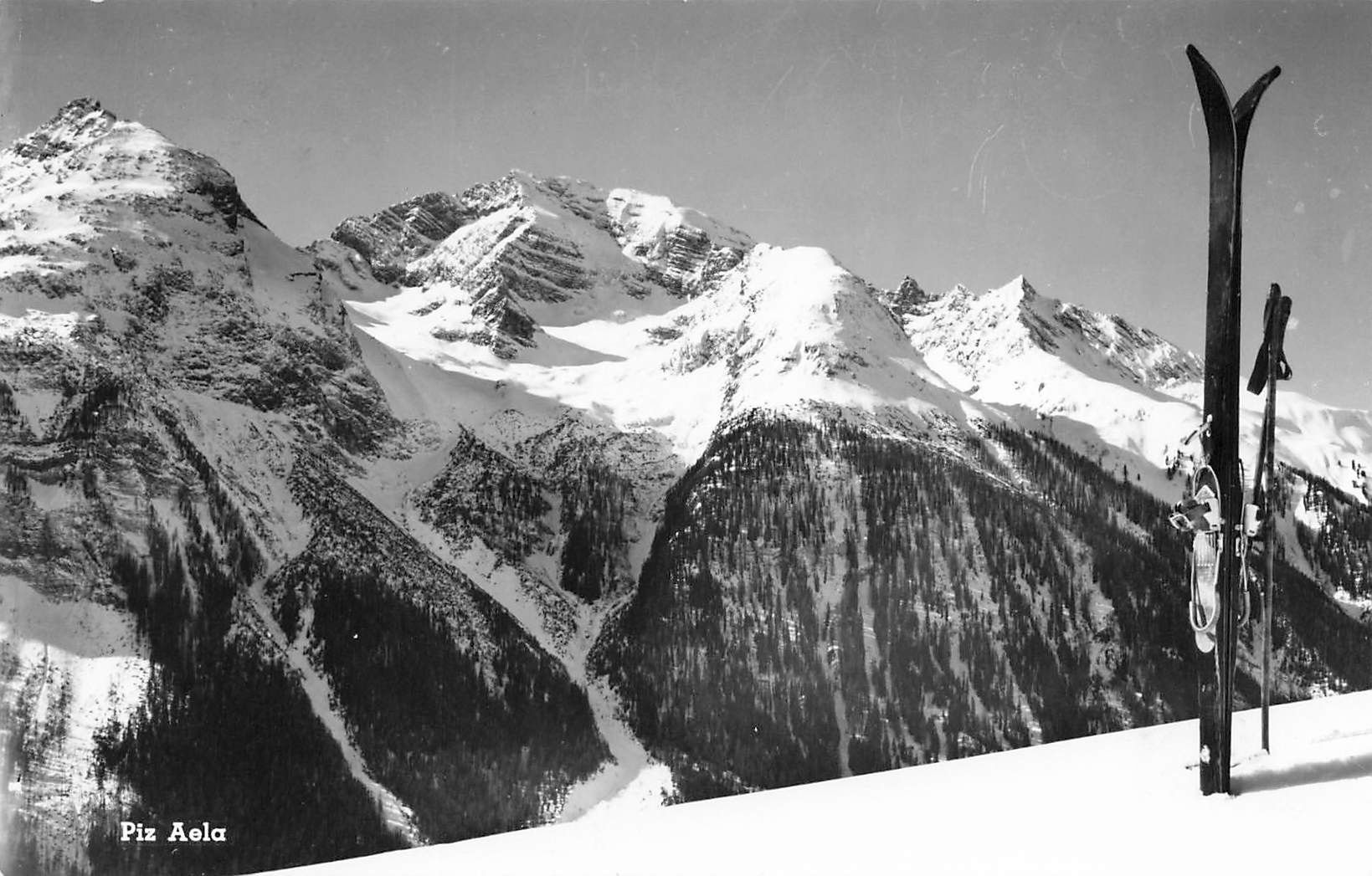Ansichtskarten: Piz aela – Gebraucht aus Biasca von Blenio71