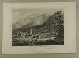 ALBULATAL, TIEFENCASTEL ?, STAHLSTICH NACH ROHBOCK 1870