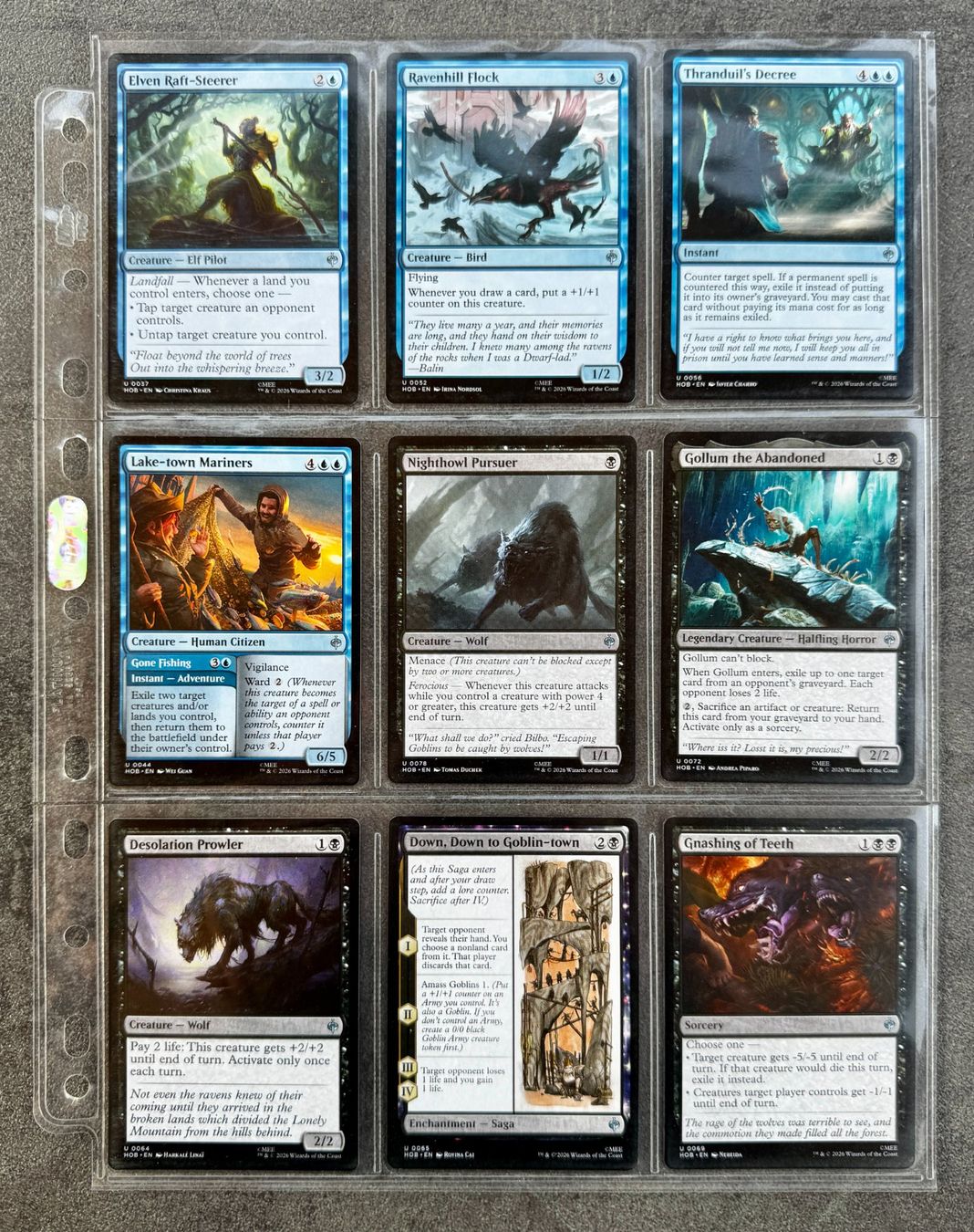 Magic The Gathering Sammelbilder & Trading cards: The Hobbit Uncommons 50stk. – Neu (gemäss Beschreibung) aus Rechthalten von hosme_be 3