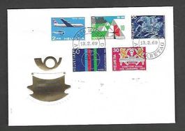 CH FDC Satz 1969