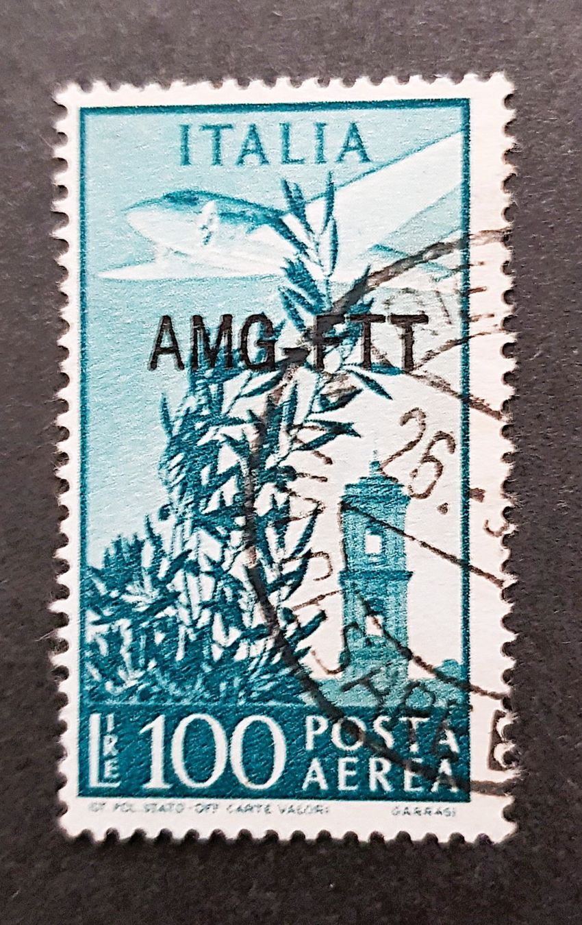 Tutti i francobolli: Italien Zone Triest Airmail 1948 – Usato da Winterthur venduto da Saba1972
