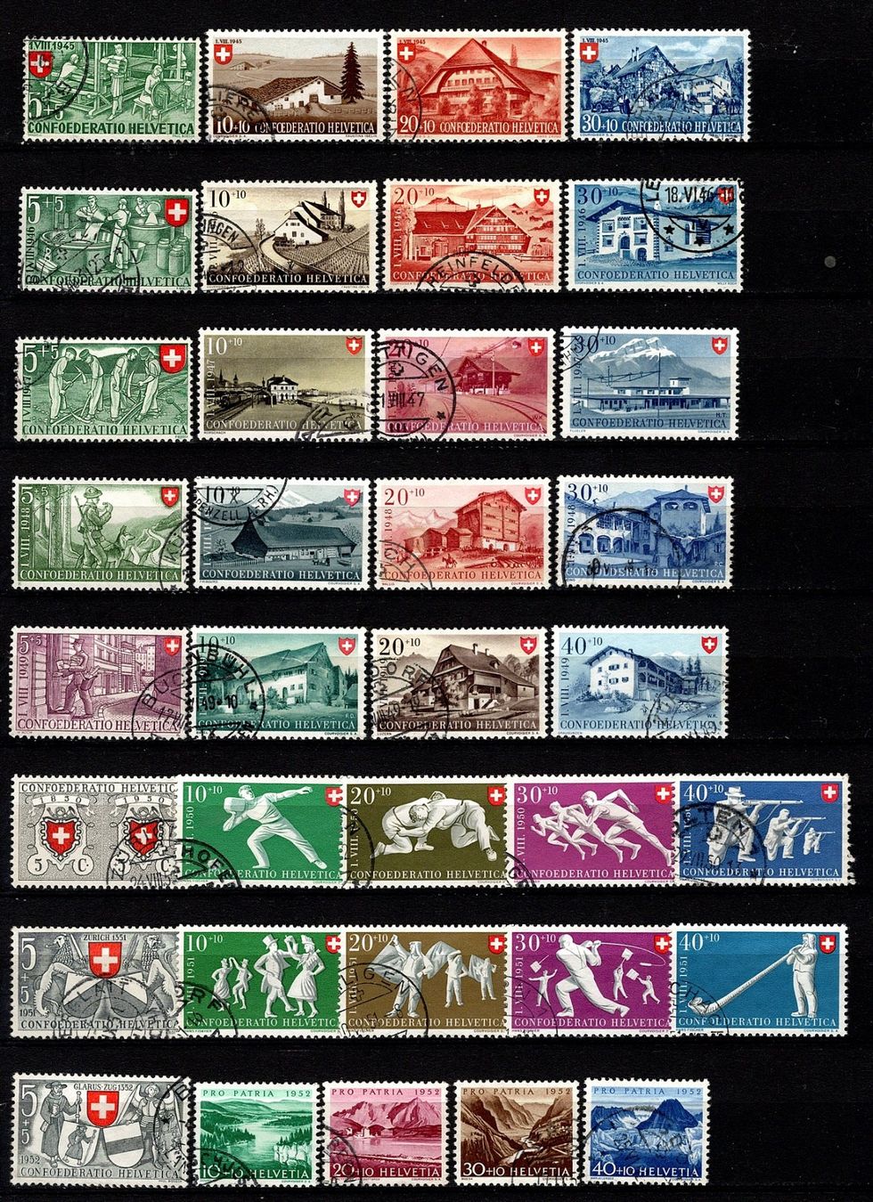 Tous les timbres: Pro Patria (772) – D'occasion à Burgdorf par blinky01