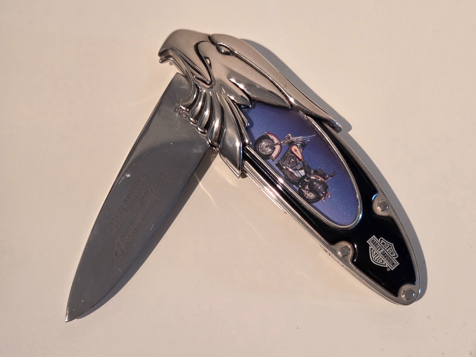 Coltelli tascabile: Harley Davidson Heritage Softail Sackmesser – Usato da Rüttenen venduto da Loier0 1