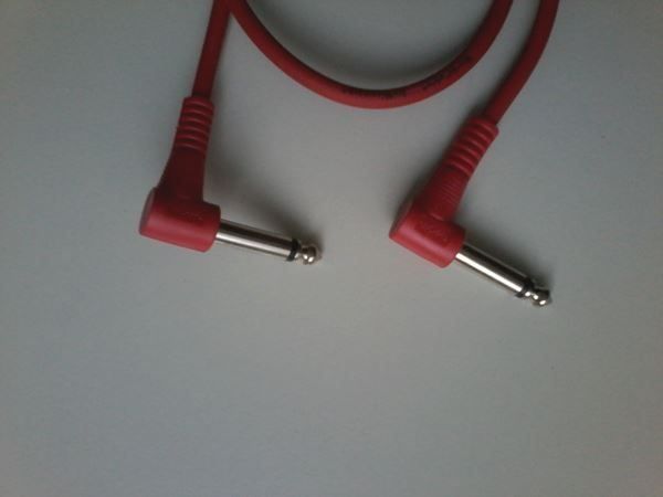 Kabel: Patchkabel 30 cm Winkel/Winkel 6,35 mm – Neu (gemäss Beschreibung) aus Basel von Palmenland