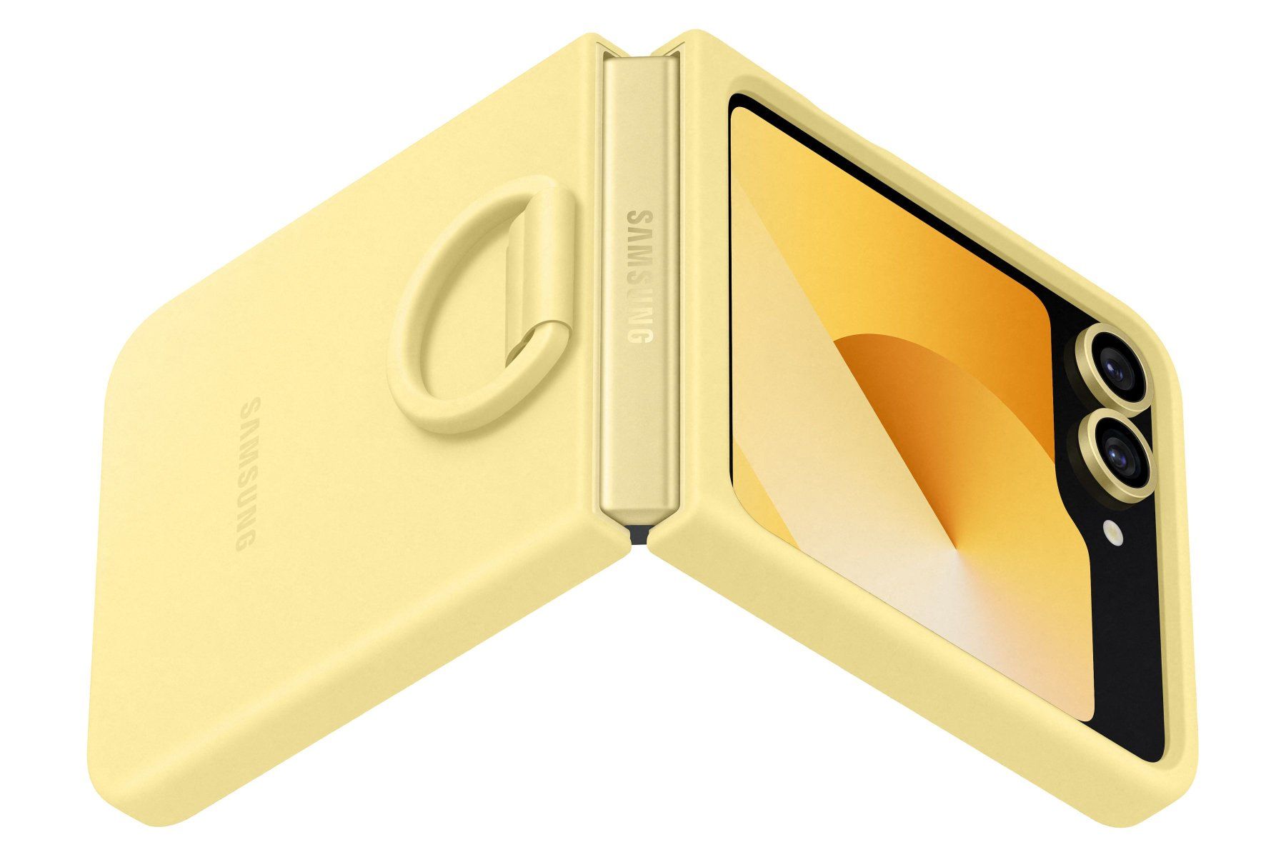 Samsung Covers & Schutzfolien: Samsung Flip 6 Silicone Case Yellow – Neu und originalverpackt aus Niederurnen von mowgli_1963 1