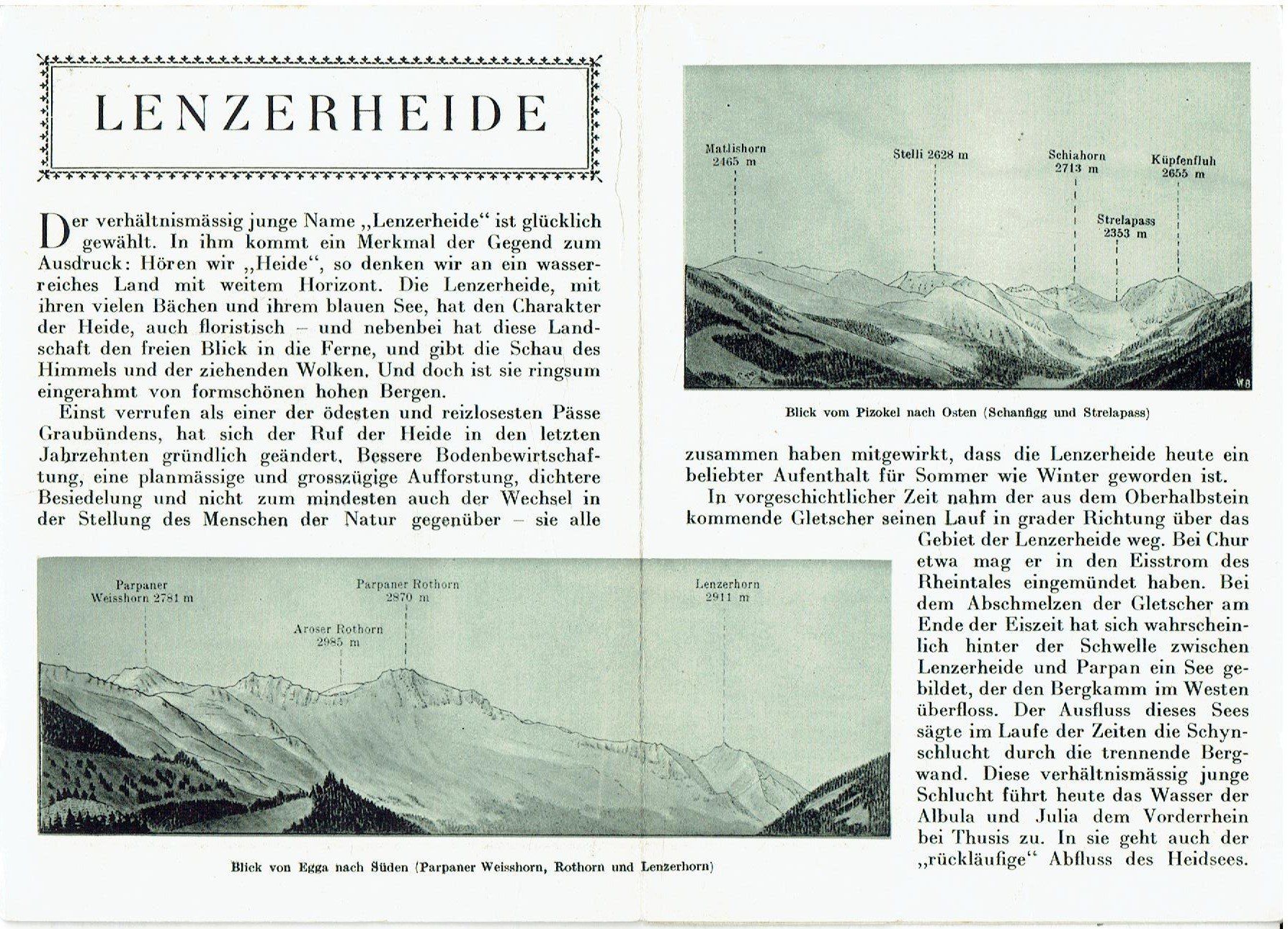 Livres: Die Lenzerheide - Poststrasse – D'occasion à Flims - Dorf par Stagediver 1