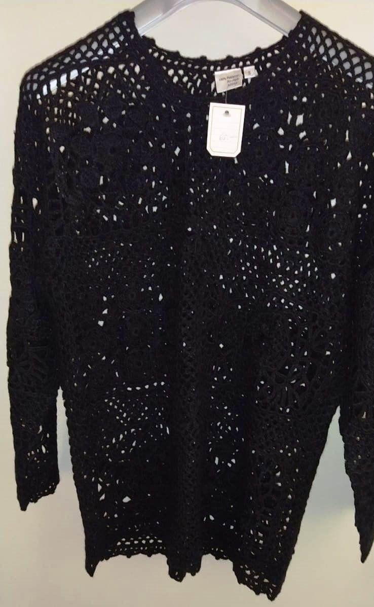 Maglioni & Felpe: Pullover in Häkel Optik (Lochmuster) in Grösse  S – Nuovo e nell'imballaggio originale da Zürich venduto da -italo- 2