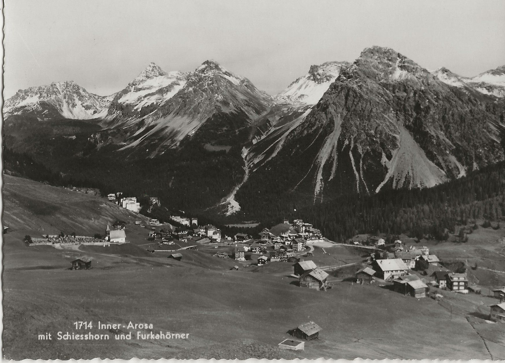 Ansichtskarten: Inner-Arosa – Gebraucht aus Frauenfeld von Merk52